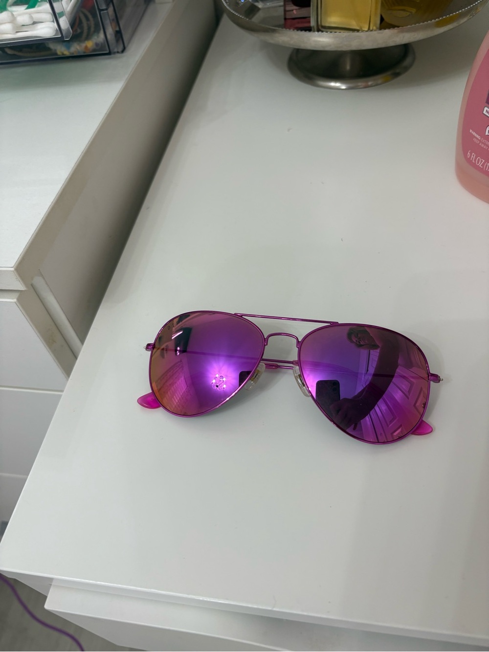 DIFF Charitable Eyewear Pink Rush Cruz Aviator Sunglasses - Picture 4 of 4